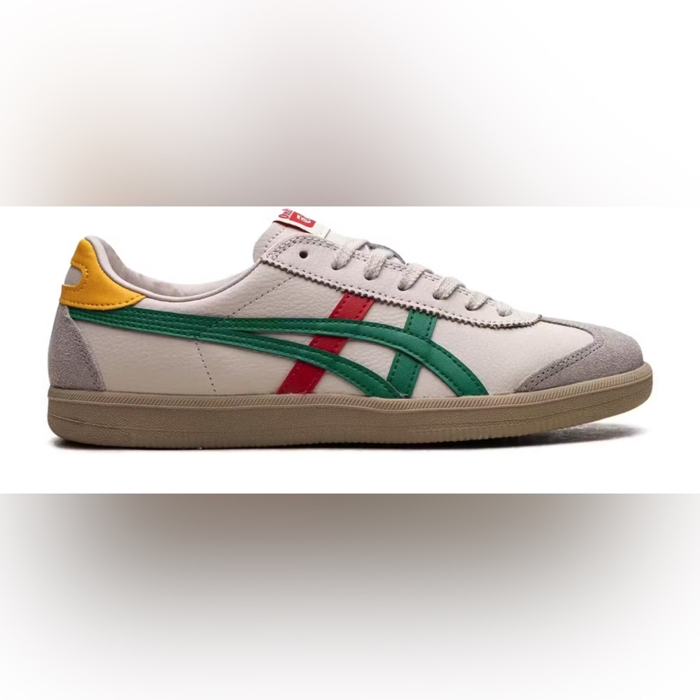 Onitsuka Tiger by Asics White and Green Women’s Shoes.